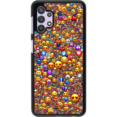 Coque Samsung Galaxy A32 5G - Emoji mixed