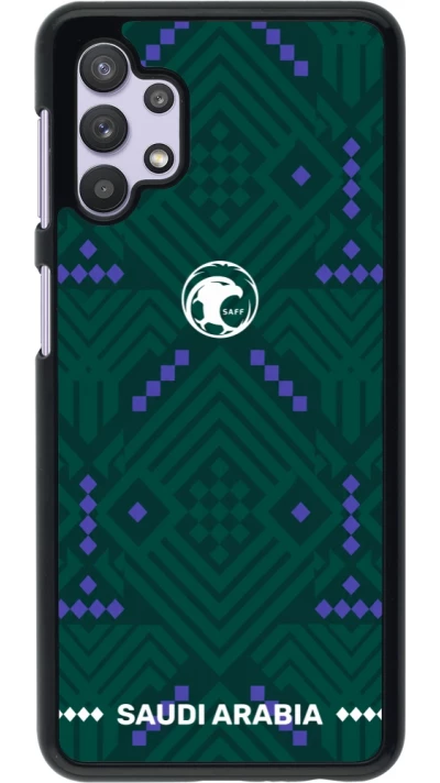 Samsung Galaxy A32 5G Case Hülle - Saudi Arabien 2026 personalisierbares Fussballtrikot