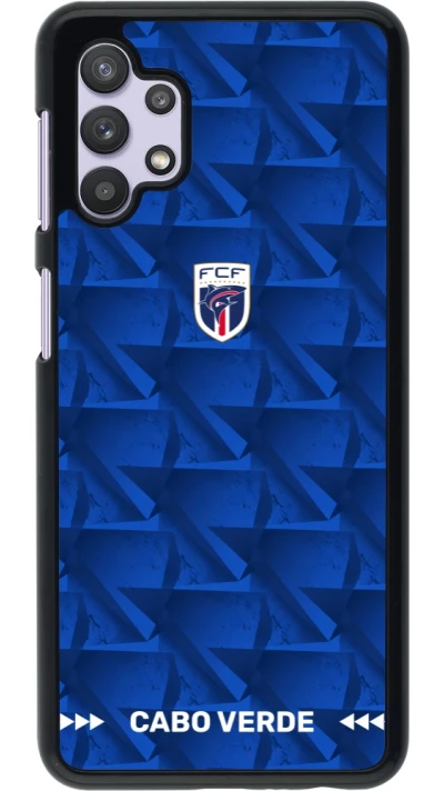 Samsung Galaxy A32 5G Case Hülle - Kap Verde 2026 personalisierbares Fussballtrikot