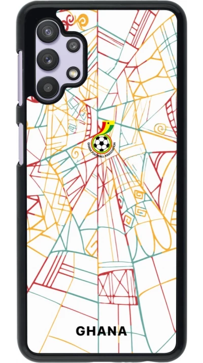 Samsung Galaxy A32 5G Case Hülle - Ghana 2026 personalisierbares Fussballtrikot