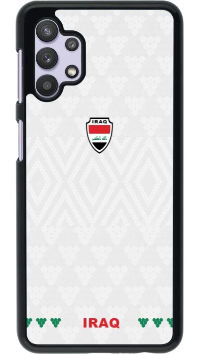 Samsung Galaxy A32 5G Case Hülle - Irak 2026 personalisierbares Fussballtrikot