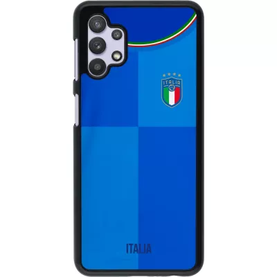 Coque Samsung Galaxy A32 5G - Maillot de football Italie 2022 personnalisable