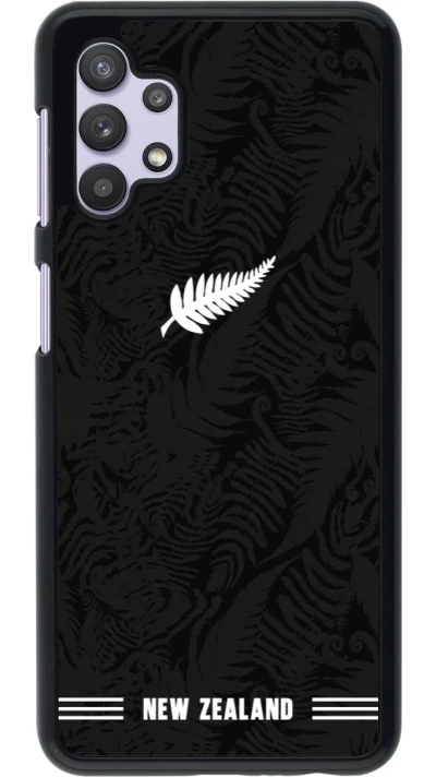 Samsung Galaxy A32 5G Case Hülle - Neuseeland 2026 personalisierbares Fussballtrikot