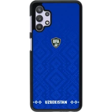 Samsung Galaxy A32 5G Case Hülle - Usbekistan 2026 personalisierbares Fussballtrikot