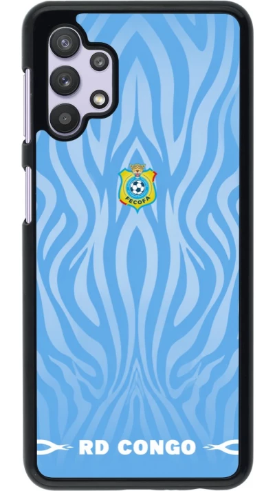 Coque Samsung Galaxy A32 5G - Maillot de football RD Congo 2026 personnalisable