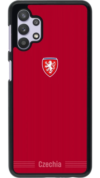 Samsung Galaxy A32 5G Case Hülle - Tschechische Republik 2026 personalisierbares Fussballtrikot