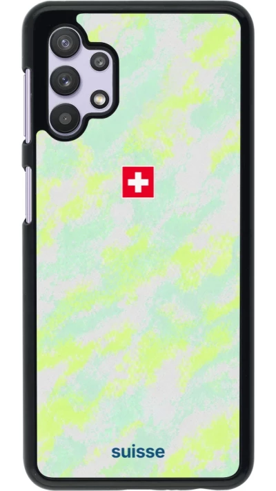 Samsung Galaxy A32 5G Case Hülle - Schweiz Away 2026 personalisierbares Fussballtrikot