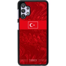 Samsung Galaxy A32 5G Case Hülle - Türkei 2026 personalisierbares Fussballtrikot