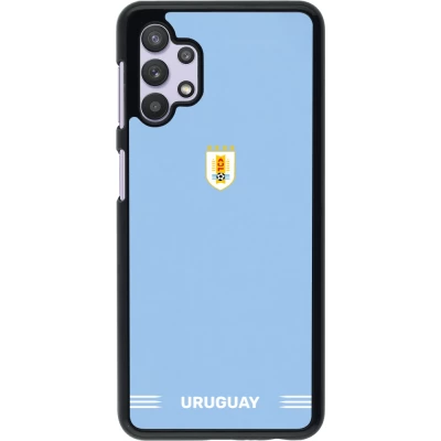 Coque Samsung Galaxy A32 5G - Maillot de football Uruguay 2026 personnalisable