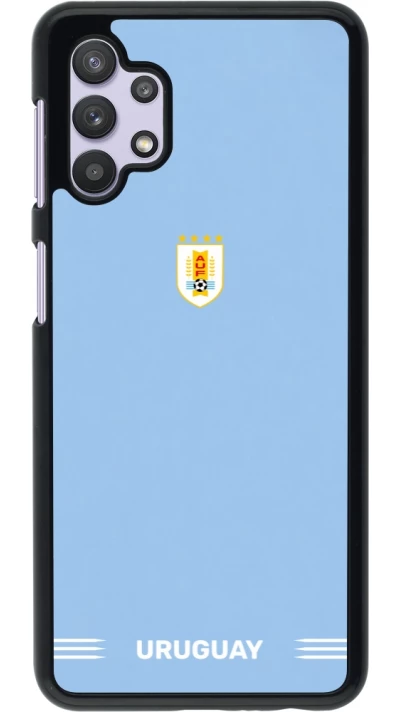 Samsung Galaxy A32 5G Case Hülle - Uruguay 2026 personalisierbares Fussballtrikot