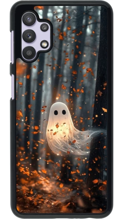 Samsung Galaxy A32 5G Case Hülle - Halloween 2025 Ghost in the forest