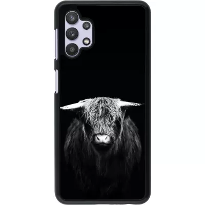 Coque Samsung Galaxy A32 5G - Highland calf black