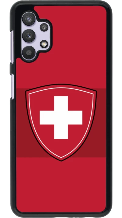 Samsung Galaxy A32 5G Case Hülle - Hockey World Championship Ecusson Suisse