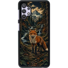 Coque Samsung Galaxy A32 5G - Linocut Renard
