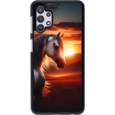 Coque Samsung Galaxy A32 5G - Majestic Sunset Horse