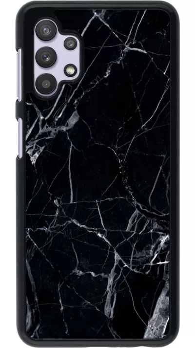 Coque Samsung Galaxy A32 5G - Marble Black 01