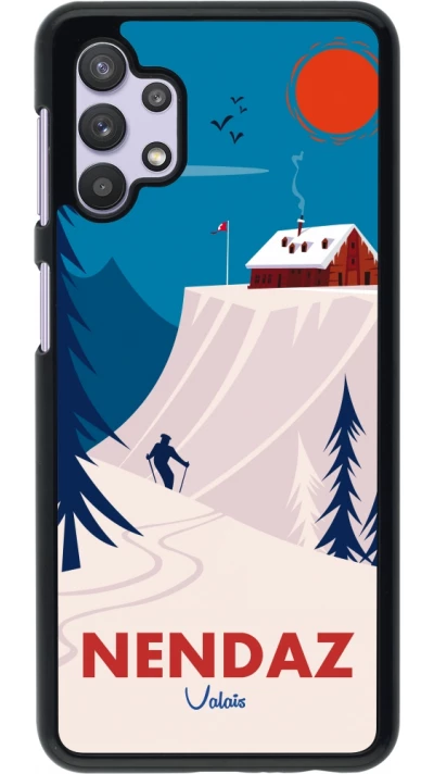 Samsung Galaxy A32 5G Case Hülle - Nendaz Cabane Ski