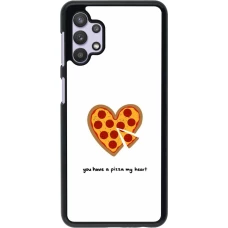 Samsung Galaxy A32 5G Case Hülle - Saint Valentines Day 26 You have my pizza heart