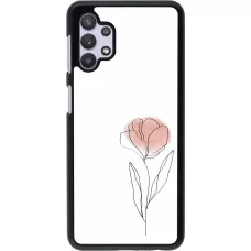 Samsung Galaxy A32 5G Case Hülle - Spring 23 minimalist flower