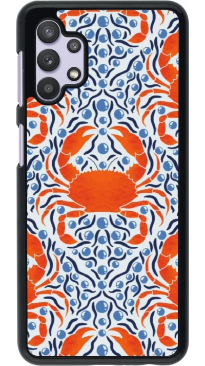 Coque Samsung Galaxy A32 5G - Crabs and pearls Summer 2026