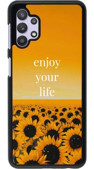 Samsung Galaxy A32 5G Case Hülle - Summer 2026 Enjoy your life