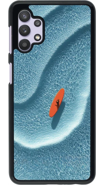 Coque Samsung Galaxy A32 5G - Orange surf Summer 2026