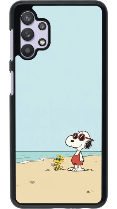 Coque Samsung Galaxy A32 5G - Snoopy on the beach Summer 2026