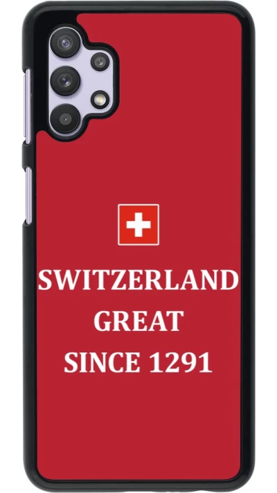 Coque Samsung Galaxy A32 5G - Switzerland Great Since 1291