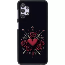 Coque Samsung Galaxy A32 5G - Valentine 2024 gothic love