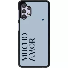Coque Samsung Galaxy A32 5G - Valentine 2024 mucho amor azul
