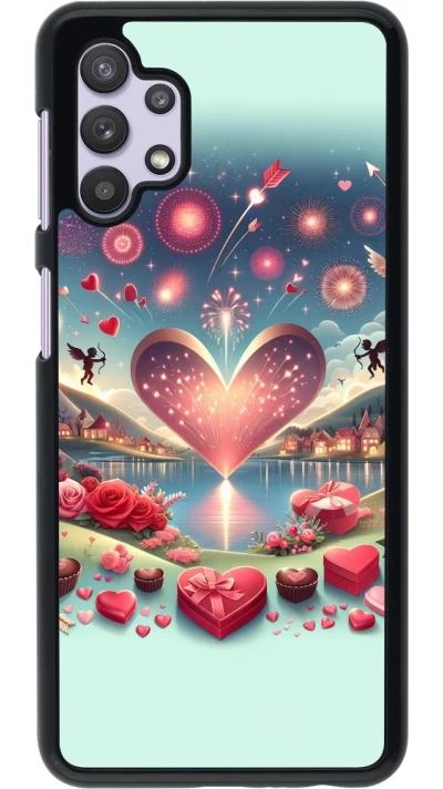 Samsung Galaxy A32 5G Case Hülle - Valentin 2025 Schick