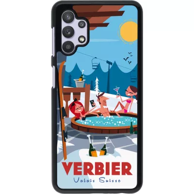 Coque Samsung Galaxy A32 5G - Verbier Mountain Jacuzzi