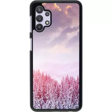 Samsung Galaxy A32 5G Case Hülle - Winter 22 Pink Forest