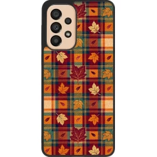 Samsung Galaxy A33 5G Case Hülle - Silikon schwarz Autumn 26 Autumn pattern