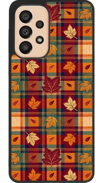 Samsung Galaxy A33 5G Case Hülle - Silikon schwarz Autumn 26 Autumn pattern
