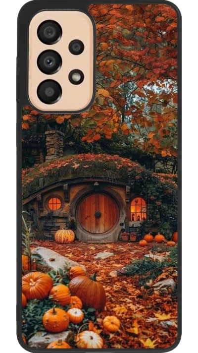 Samsung Galaxy A33 5G Case Hülle - Silikon schwarz Autumn 26 Hobbit house