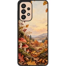 Samsung Galaxy A33 5G Case Hülle - Silikon schwarz Autumn 26 Illustrated Autumn