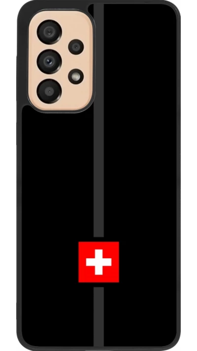 Samsung Galaxy A33 5G Case Hülle - Silikon schwarz Kanton CH schwarz