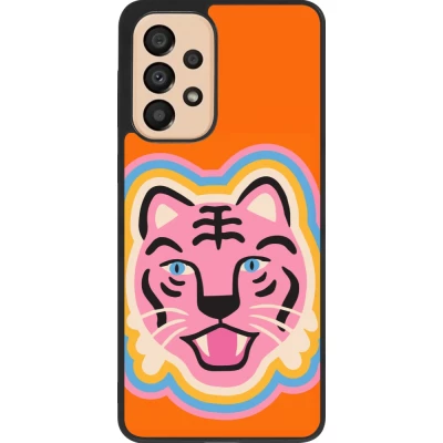 Samsung Galaxy A33 5G Case Hülle - Silikon schwarz Lion colors 2026
