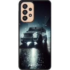 Coque Samsung Galaxy A33 5G - Silicone rigide noir Mercedes G AMG Night