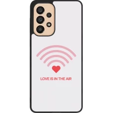 Samsung Galaxy A33 5G Case Hülle - Silikon schwarz Saint Valentines Day 26 Love is in the air