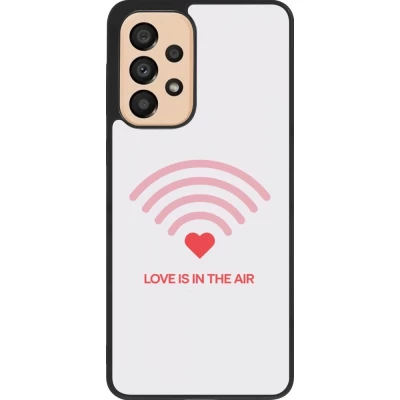 Samsung Galaxy A33 5G Case Hülle - Silikon schwarz Saint Valentines Day 26 Love is in the air