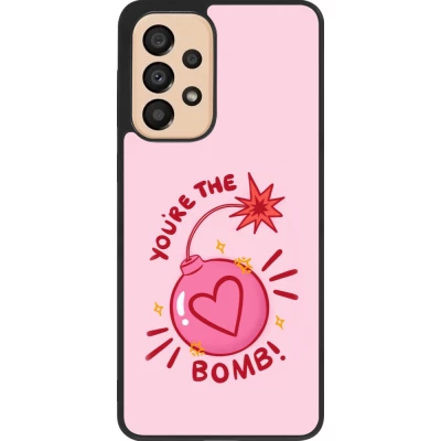 Coque Samsung Galaxy A33 5G - Silicone rigide noir Saint Valentines Day 26 You are the bomb