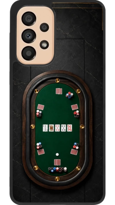 Coque Samsung Galaxy A33 5G - Silicone rigide noir Sports 2026 Poker