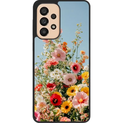 Samsung Galaxy A33 5G Case Hülle - Silikon schwarz Spring flowers Spring 2026