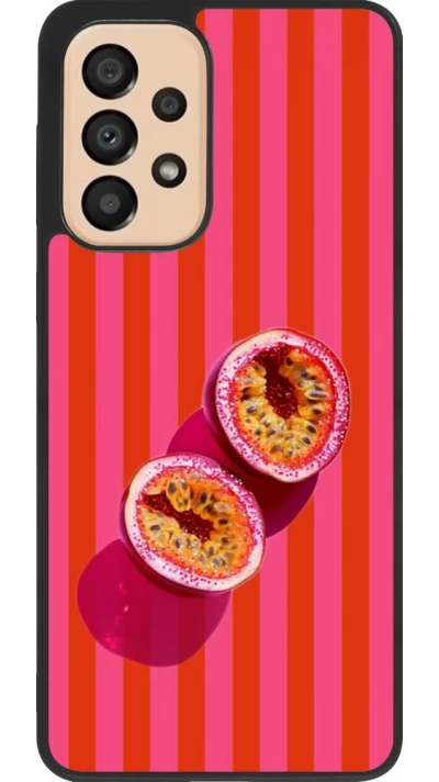 Samsung Galaxy A33 5G Case Hülle - Silikon schwarz Passion fruit Summer 2026