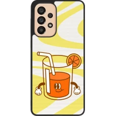 Samsung Galaxy A33 5G Case Hülle - Silikon schwarz Summer drink 2026