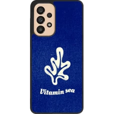 Samsung Galaxy A33 5G Case Hülle - Silikon schwarz Vitamin sea Summer 2026