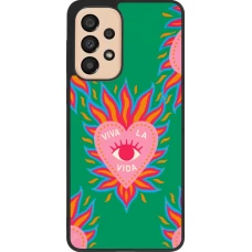Coque Samsung Galaxy A33 5G - Silicone rigide noir Viva la vida 2026