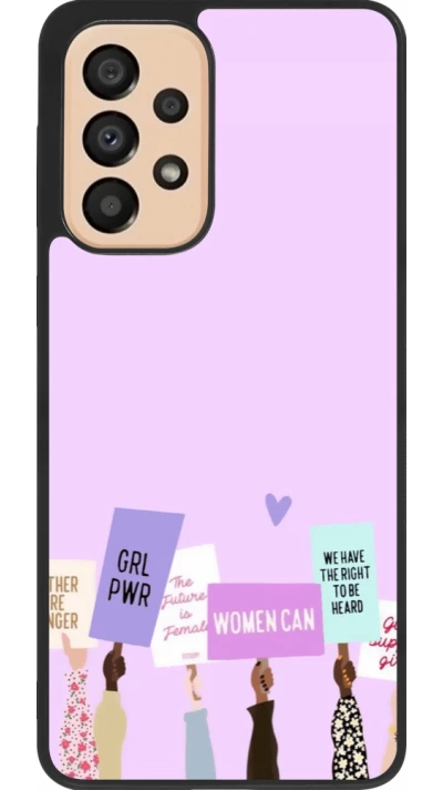 Samsung Galaxy A33 5G Case Hülle - Silikon schwarz Womens day 2026 9